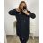 Kabát beránek na knoflíky dámská nadrozměr (XL/2XL ONE SIZE) ITALSKÁ MÓDA IM423BENAA/DU
