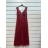 Women's Strapless Long Party Dress (S/M ONE SIZE) ITALIAN FASHION IMPSH23L676 Golden L-2XL