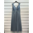 Women's Strapless Long Party Dress (S/M ONE SIZE) ITALIAN FASHION IMPSH23L676 Golden L-2XL