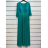 Langes, lässiges Kurzarmkleid für Damen in Übergröße (XL/2XL Einheitsgröße) ITALIAN FASHION IMPSH23L635