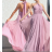 Trägerloses langes Partykleid für Damen (Einheitsgröße S/M) ITALIAN FASHION IMPSH2360055 dunkelblau S / M