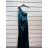 Women's Strapless Long Party Dress (S/M ONE SIZE) ITALIAN FASHION IMPSH2360055 dark green S / M