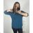 Tunika dlouhý rukáv dámská nadrozměr (2XL/3XL ONE SIZE) ITALSKÁ MÓDA IM723DIANA