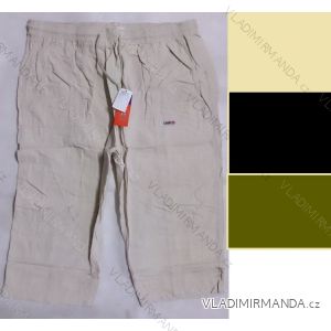 Kalhoty plátěné 3/4 krátké dámské nadrozměrné(l-5xl) SPORT 1234
