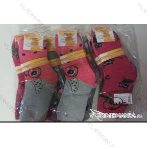 Ponožky teplé termo dorost dívčí (34-36,37-39) LOOKEN LOK23ZTY71907