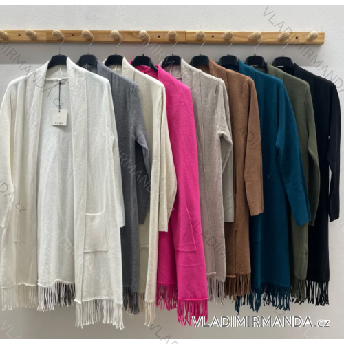 Cardigan dlhý rukáv dámsky (S/M ONE SIZE) TALIANSKA MÓDA IMPDY23ZS8051