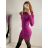 Women's Long Knitted Turtleneck Short Sleeve Dress (S/M ONE SIZE) ITALIAN FASHION IMM22FD51751 -   light grey
,   S/M