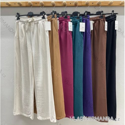 Tepláky dlouhé dámské (S/M ONE SIZE) ITALSKÁ MÓDA IMPDY232XFH2096