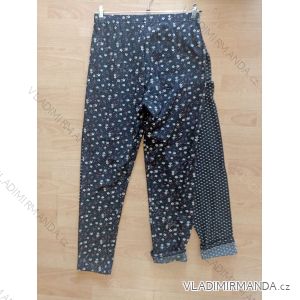 Legíny dlhé teplé dámske nadrozmer (L-5XL) SAL SMILING SAL23MA-36