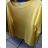 Leicht gestrickter Langarmpullover für Damen (L/XL EINHEITSGRÖSSE) ITALIAN FASHION IM723058