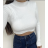 Trägerloses Crop-Top für Damen (Einheitsgröße S/M) ITALIAN FASHION IMPBB23Y20267