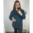 Damen-Strickpullover mit langen Ärmeln (L/XL/2XL Einheitsgröße) ITALIAN FASHION IM423588 2XL/3XL Kerosin