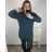 Damen-Strickpullover mit langen Ärmeln (L/XL/2XL Einheitsgröße) ITALIAN FASHION IM423588 2XL/3XL Kerosin