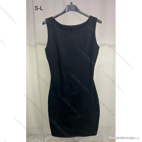 Šaty elegantní bez rukávu dámské (S-L) ITALSKÁ MÓDA IMPLP2328720125
