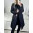 Women's Fluffy Coat (S/M ONE SIZE) ITALIAN FASHION IMWAA233775 S/M béžová