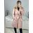 Women's Fluffy Coat (S/M ONE SIZE) ITALIAN FASHION IMWAA233775 S/M béžová