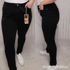 Rifle jeans dámské nadrozměrné (30-38) M.SARA MA23MD6693-13