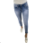 Rifle jeans baggy dlouhé dámské (34-42) NEWPLAY MA23NP3166 modrá 36