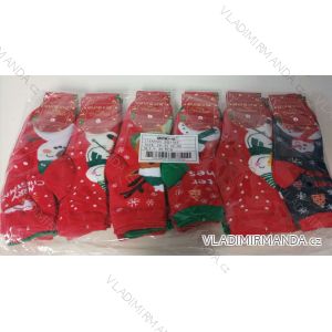 Ponožky slabé vánoční dětské dorost dívčí a chlapecké (24-35) AURA.VIA AURA23SG9103