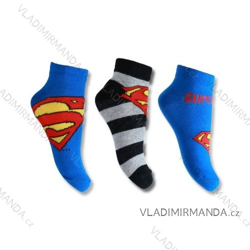 Ponožky nízké superman dětské dorost chlapecké (27-38) SETINO 881-119