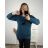 Langarm-Rollkragenpullover für Damen (S/M/L ONE SIZE) ITALIAN FASHION IM322394