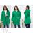 Kabát alpaka na zip s kapucí dámský nadrozměr (XL/2XL ONE SIZE) ITALSKÁ MÓDA IM423764