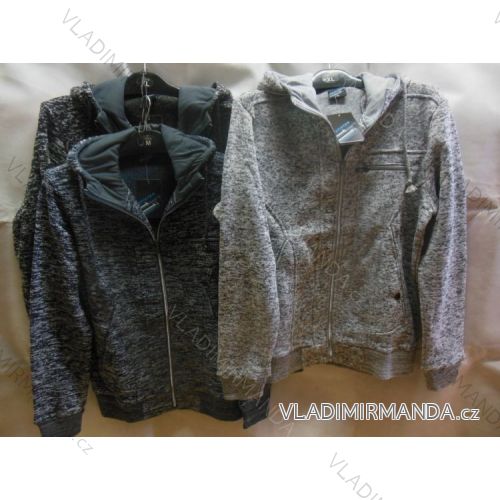 Mikina teplá pánská bavlněná (m-2xl) EPISTER 57189