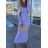 Sommerkleid Carmen aus Musselin für Damen (Einheitsgröße S/M) ITALIAN FASHION IMWE231506 schwarz S/M
