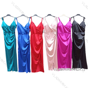 Šaty společenské elegantní dámské (S/M ONE SIZE) ITALSKá MODA IMS23REGINA