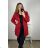 Long women's fleece coat (SML-XL) ITALIAN FASHION IMD211106