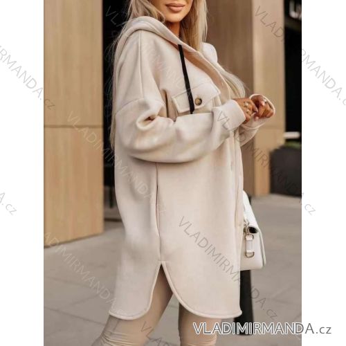 Women's Fluffy Coat (S/M ONE SIZE) ITALIAN FASHION IMWKK223668