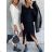 Women's Long Chiffon Short Sleeve Dress (S/M ONE SIZE) ITALIAN FASHION IMWGS231048