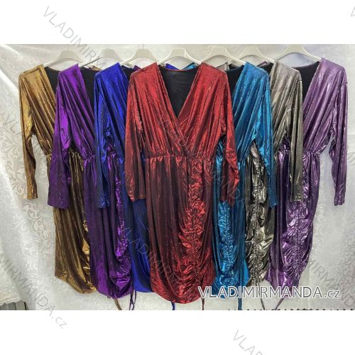 Tunic / blouse long sleeve women's oversized (3XL / 4XL ONE SIZE) ITALIAN FASHION IMWQ2191650