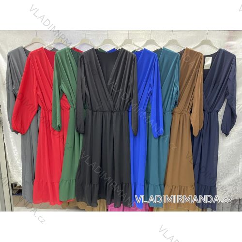 Tunic / blouse long sleeve women's oversized (3XL / 4XL ONE SIZE) ITALIAN FASHION IMWQ2191650