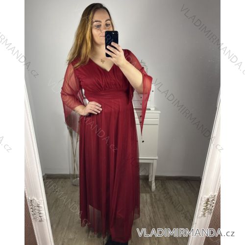 Šaty společenské elegantní dámské (L/XL/2XL ONE SIZE) ITALSKá MODA IMS23SUSSY