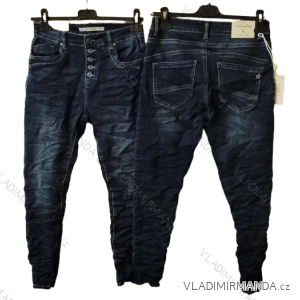 Rifle jeans baggy dlouhé dámské (34-42) NEWPLAY MA233213