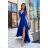 Women's Plus Size (42-46) Long Elegant Party Sleeveless Dress POLISH FASHION PMLBC23265-10