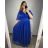 Šaty společenské elegantní dámské (L/XL ONE SIZE) ITALSKá MODA IMS23DIANA