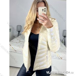 Bunda podzimní s kapucí dámská (S-XL) POLSKÁ MODA BLI23OB238006