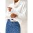 Women's Oversize Long Sleeve Sweater (S/M ONE SIZE) ITALIAN FASHION IMWCA23DH2302 black S/M