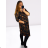 Women's Elegant Sheath Long Sleeve Dress (46,48,50,52,54) POLISH FASHION PMWHB23006