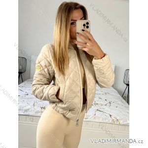 Bunda bomberka podzimní dámská (S/M ONE SIZE) ITALSKÁ MÓDA IMWAA233809