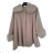 Kabát s kožíškem dlouhý rukáv dámský (S/M/L/XL ONE SIZE) ITALSKÁ MODA IM423350