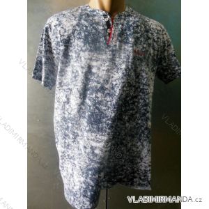 Tričko krátký rukáv pánské bavlněné melírové (m-2xl) DYNAMIC 1452172