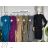 Women's Elegant Long Sleeve Dress (S/M ONE SIZE) ITALIAN FASHION IMM23M6062