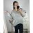 Langes, dehnbares, ärmelloses Sommerkleid für Damen (S / M / L ONE SIZE) ITALIAN FASHION IMWC222492 3xl / 4xl braun