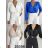 Women's elegant long sleeve T-shirt (S/M ONE SIZE) ITALIAN FASHION IMM23FS33019