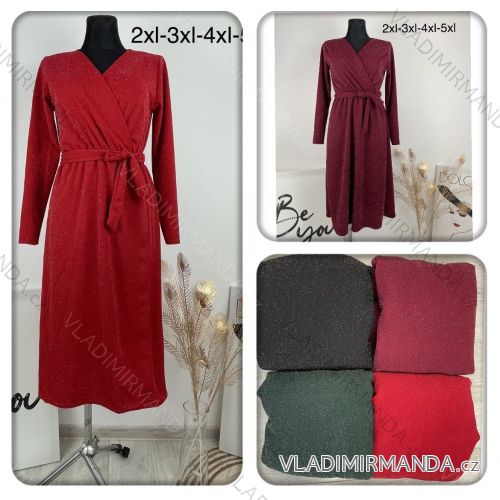 Elegantes Damenkleid mit 3/4 Ärmeln (36-44) POLISH FASHION PMWH221571