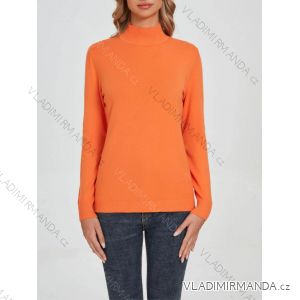 Svetr úpletový se stojáčkem dlouhý rukáv dámský (L/XL ONE SIZE)  EXTRAME ITALSKÁ MÓDA IMM23M5821