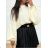 Sveter oversize dlhý rukáv dámsky (S/M ONE SIZE) TALIANSKA MÓDA IMM23M3298